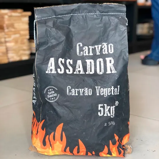 Assador Carvão Vegetal 5Kg