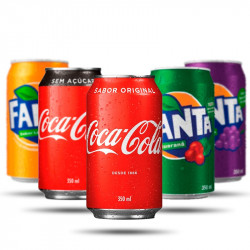 Refrigerantes em lata